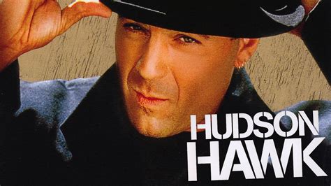 Hudson Hawk, um ladrão de arte charmoso que precisa roubar objetos impossíveis para salvar a vida!